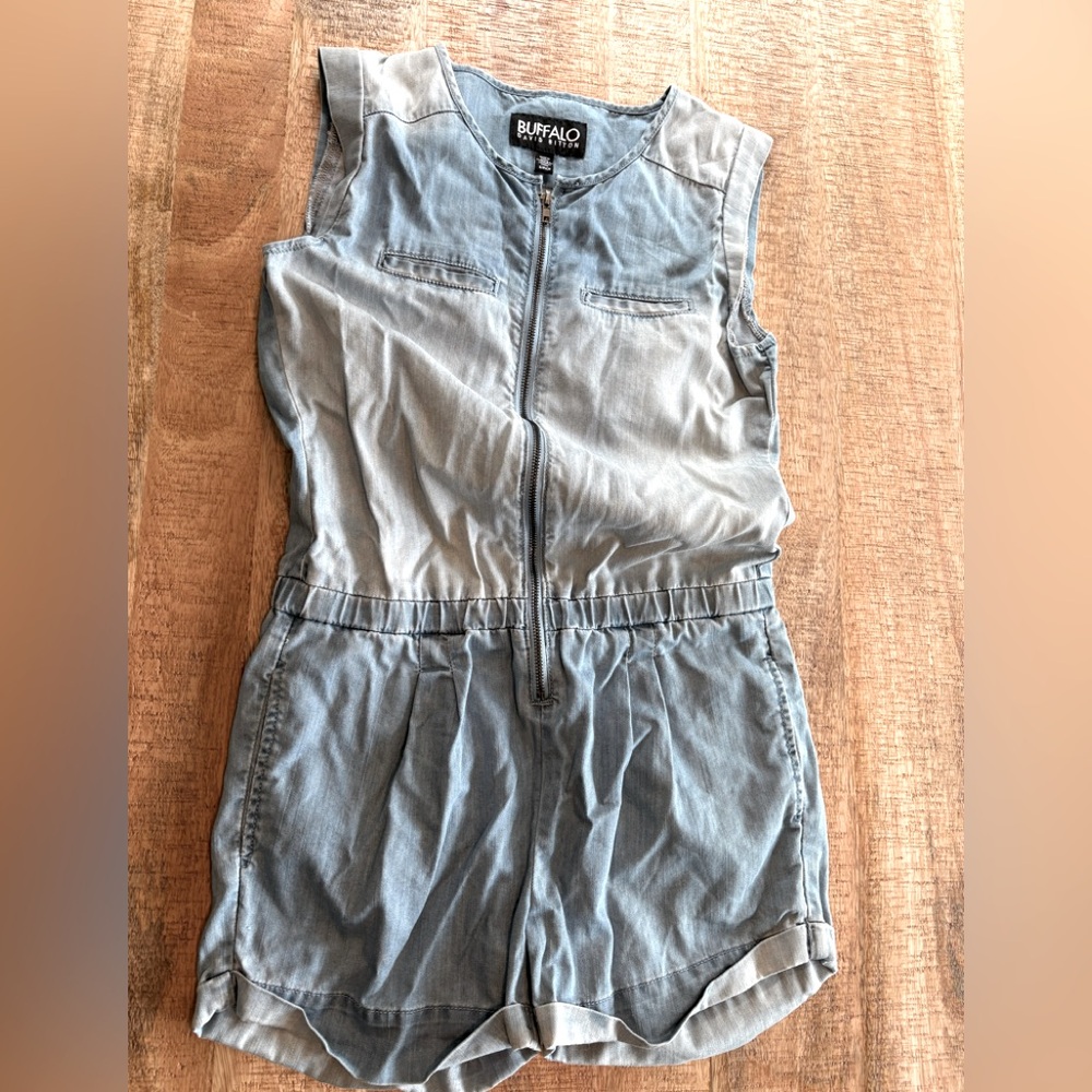 Light blue romper